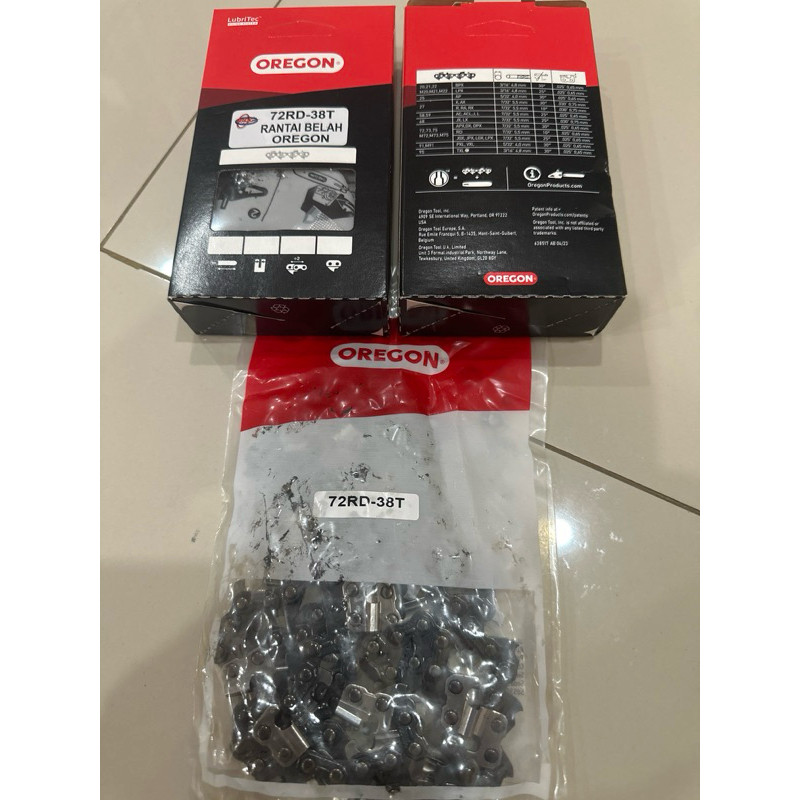 OREGON 22 INCH SPLIT BAR CHAIN 72 RD 38T เดิม