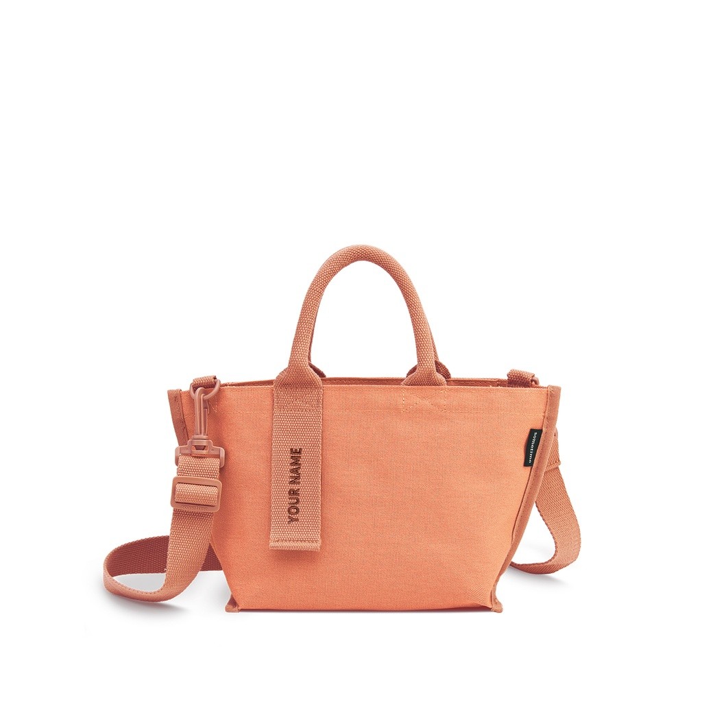 JA9 Sometime Eslona Mini Canvas Crossbody Bag - Salmon