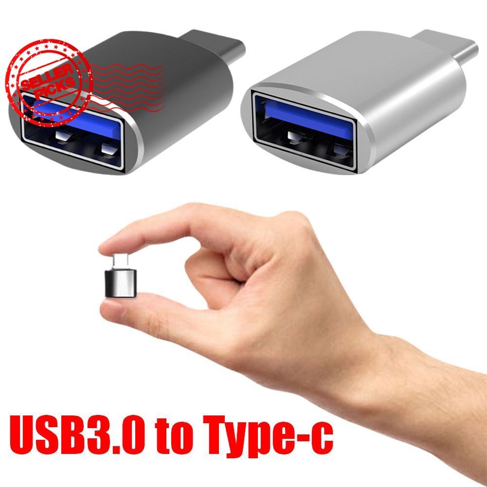 มัลติฟังก์ชั่น Usb3.0 เป็นอะแดปเตอร์ Type-c ชายถึง 3.0 Data Adapter Converter Otg Usb หญิง N5r1