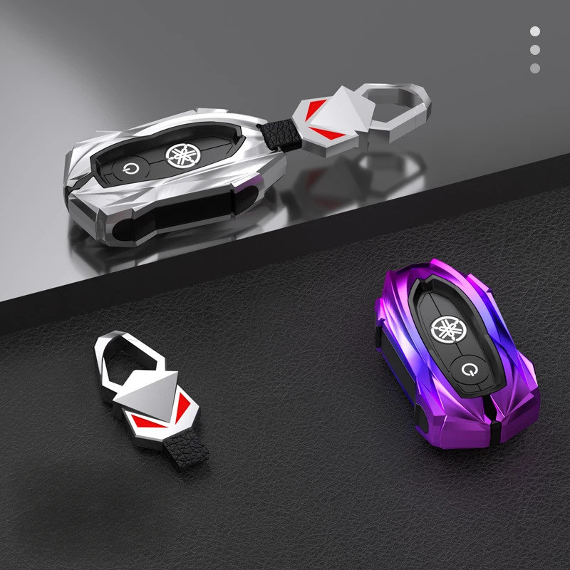 Yamaha ฝาครอบโลหะผสมสังกะสีกรณีระยะไกลสําหรับ NMAX 2021 2022 NVX155 XMAX300 QBIX AEROX JAUNS อุปกรณ์