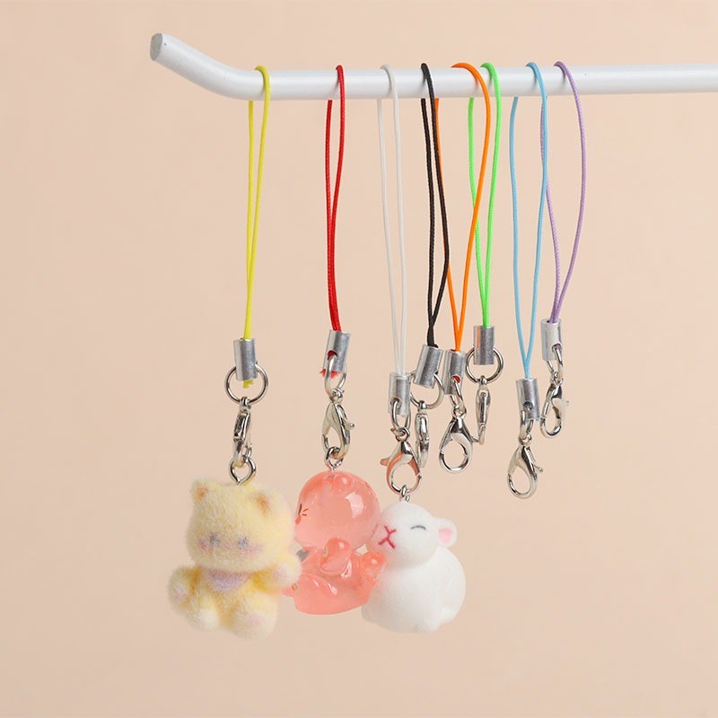 สายคล้องพวงกุญแจ พร้อมก้ามปู 100 ชิ้น ห่วงคล้องโทรศัพท์ พร้อมส่ง - รูปที่ 5