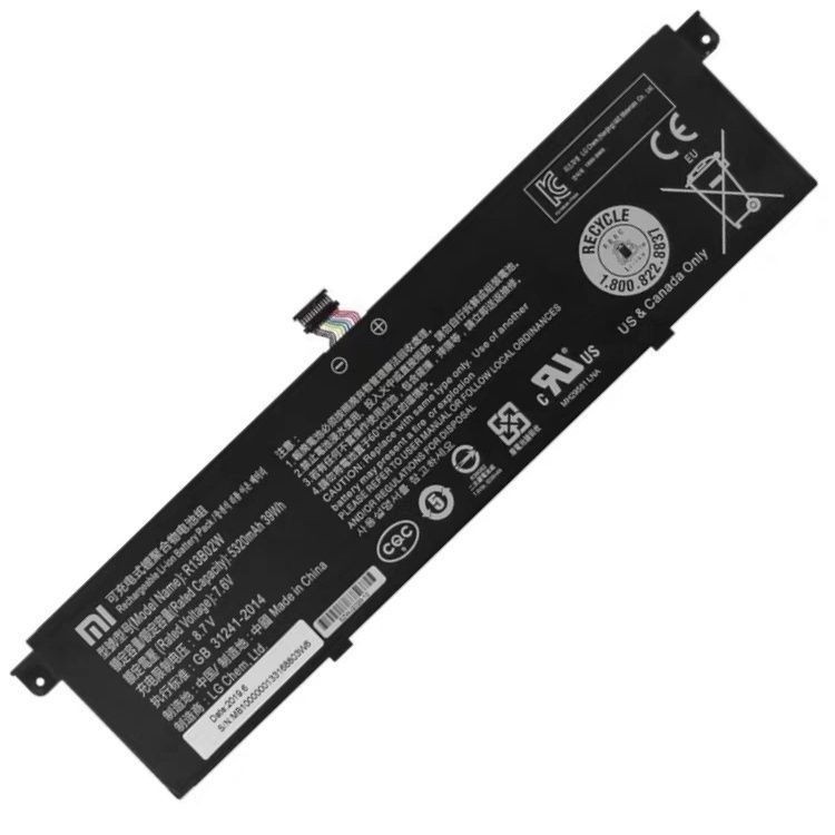 Xiaomi 13.3inch TM161301-CN/FB/FF/CU/EA R13B01/02W laptop battery