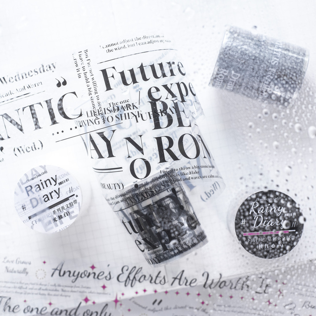 เทปสัตว์เลี้ยงสําหรับ Journaling และ Scrapbooking สีดําสีขาว Junk Journal อุปกรณ์สําหรับ DIY ศิลปะหั