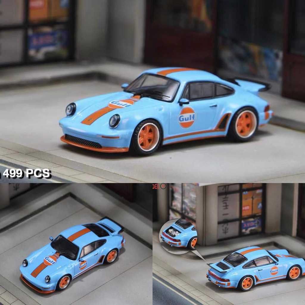 HF x RM 1: 64 Porsche Singer Turbo Study 911 930 GULF