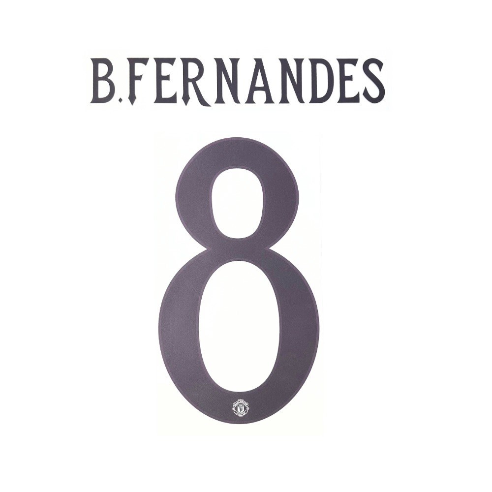 B.FERNANDES 8 Manchester United FC Away CUP 2025-26 PRINT อย่างเป็นทางการ