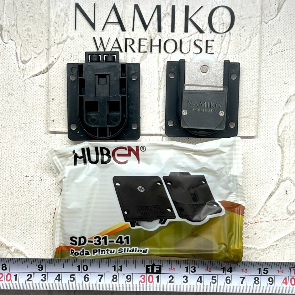 WHOLESALE 20 ชิ้น HUBEN ประตูบานเลื่อนตู้ล้อ SD-31-41 NAMIKO WAREHOUSE