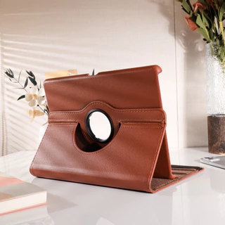ลิ้นจี่ ลาย หมุนแบน เคส เคสแท็บเล็ตซัมซุง For Samsung Tab A9 A11 Plus A8 S9 S10 FE S7 S8 S6 A7 Lite 360°วัสดุอะคริลิ เคส