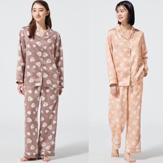 ชุดนอน Gu × Rilakkuma Limited สีน้ำตาล งานลิขสิทธิ์แท้จากญี่…