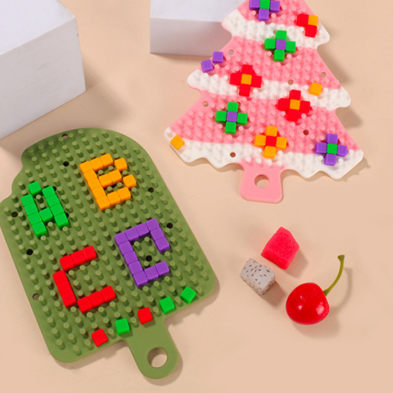 Ilicone Sensory กิจกรรม BOARD - Montessori Fidget ของเล่น Sensory กิจกรรม BOARD ปริศนาบรรเทาความเครียดและความวิตกกังวลการฝึกอบรมซิลิโคน Sensory ของเล่นเด็กความเครียดบรรเทา Decompression