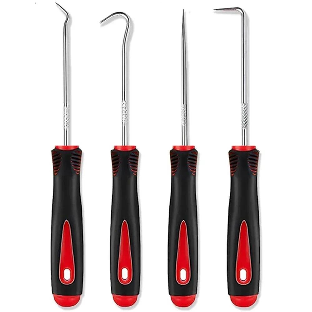 4PCS รถ Auto รถซีลน้ํามันไขควงชุด O-Ring ซีลปะเก็น Puller Remover Pick