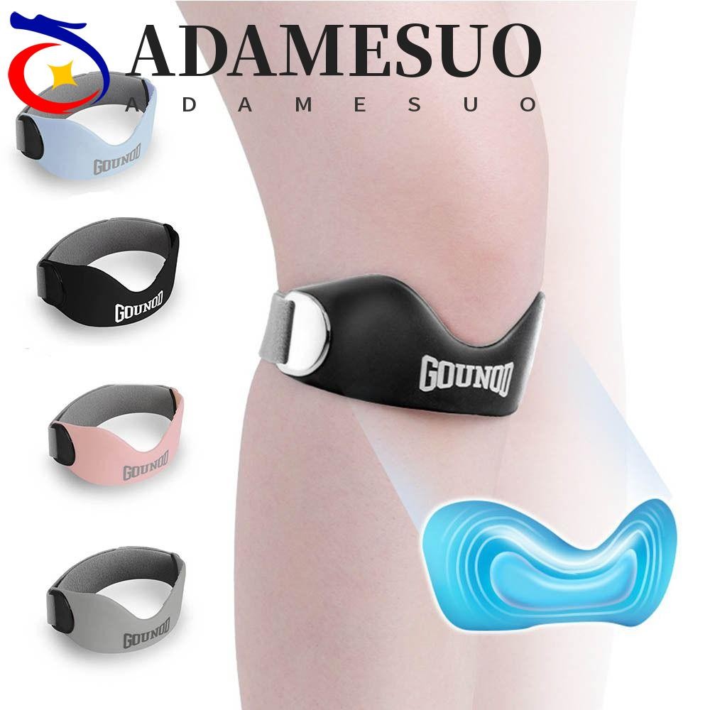 ADAMESUO สนับเข่า.patella แบบสายรัดและเบาะนุ่ม ออกแบบมาเพื่อการรองรับเข่าที่ดี พร้อมเทคโนโลยี breathable สำหรับใช้งานในการเล่นกีฬาและการวิ่ง