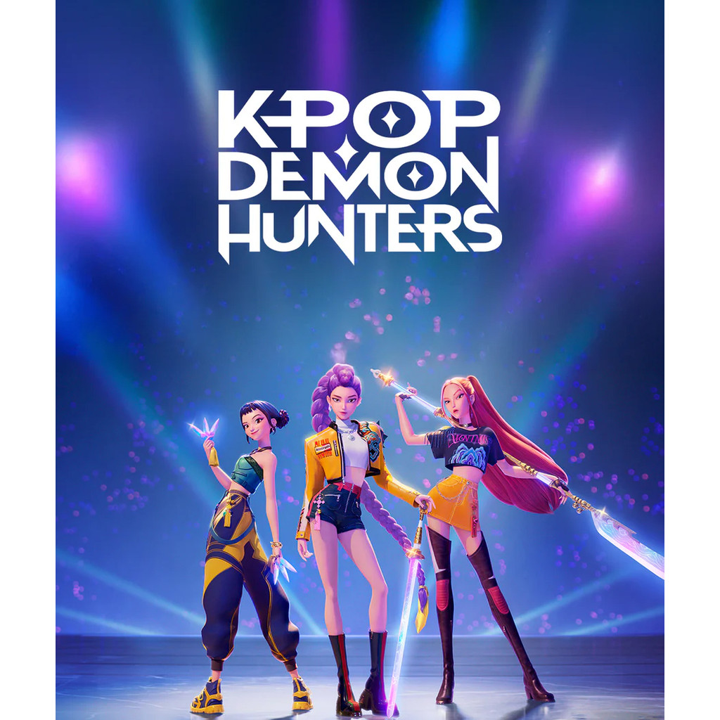 KPop Demon Hunters เกิร์ลกรุ๊ปนักล่าปีศาจ (2025) DVD หนังการ์ตูนใหม่ มาสเตอร์ พากย์ไทย
