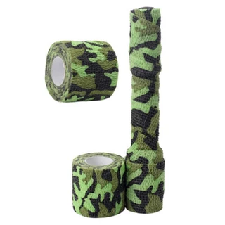 HITTIME กันน้ํา Camo Wraps เดินป่า Camping การล่าสัตว์ Camouflage เทปสติกเกอร์จักรยาน L5X8