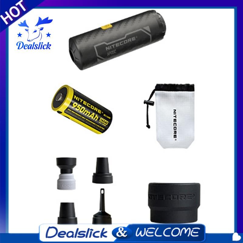 AP05C ปั๊มลมคาร์บอนไฟเบอร์ เครื่องสูบลมไฟฟ้าแบบพกพา Outdoor Camping