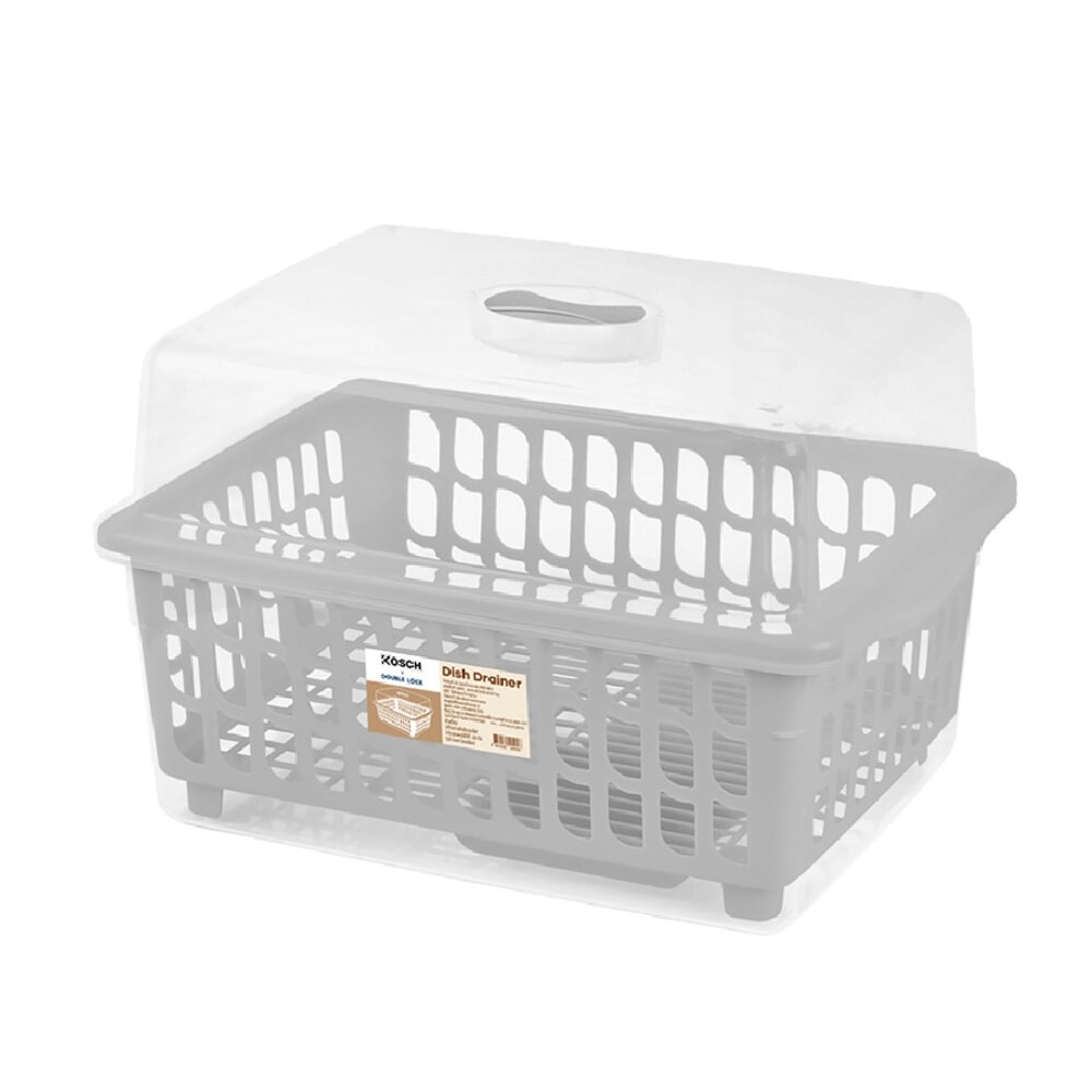 LOCAL789 KOSCH X DOUBLE LOCK ชุดคว่ำจาน No.2400  สีเทา ร้านอยู่ในไทย