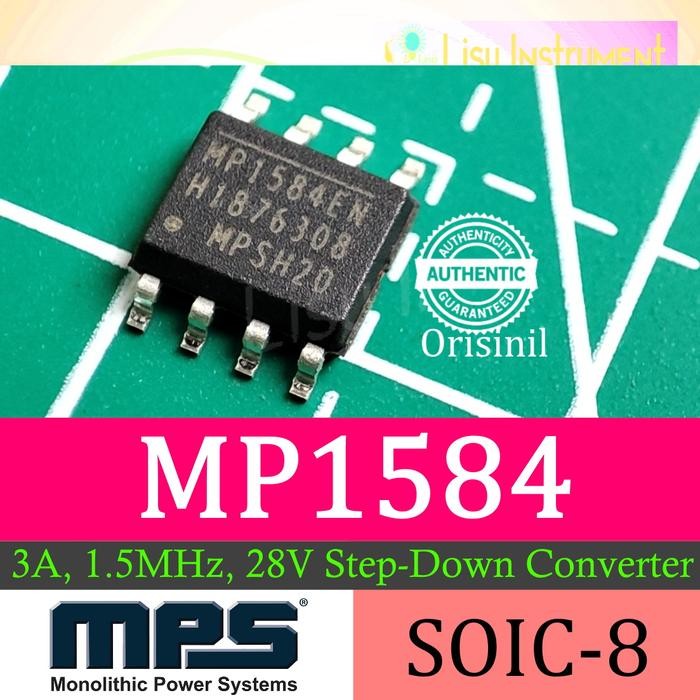 MP1584 MP1584EN 3A, 1.5MHz, ตัวแปลงสเต็ปดาวน์ 28V SOIC-8E MPS