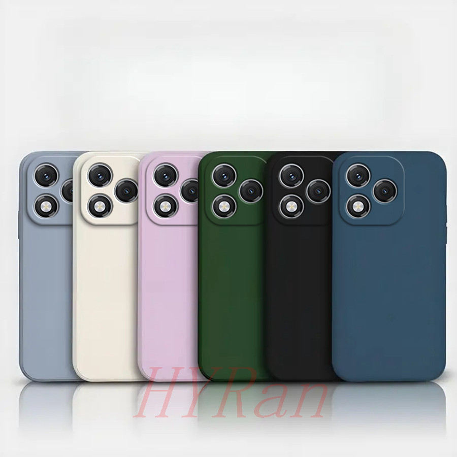Honor 400 Lite 5G เคสโทรศัพท์ซิลิโคนสีทึบ YT