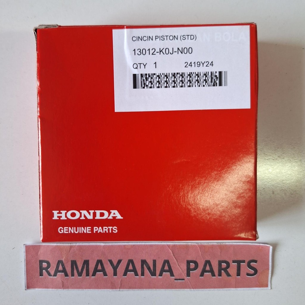 ชุดแหวนลูกสูบ Honda Genio STD 13012K0JN00
