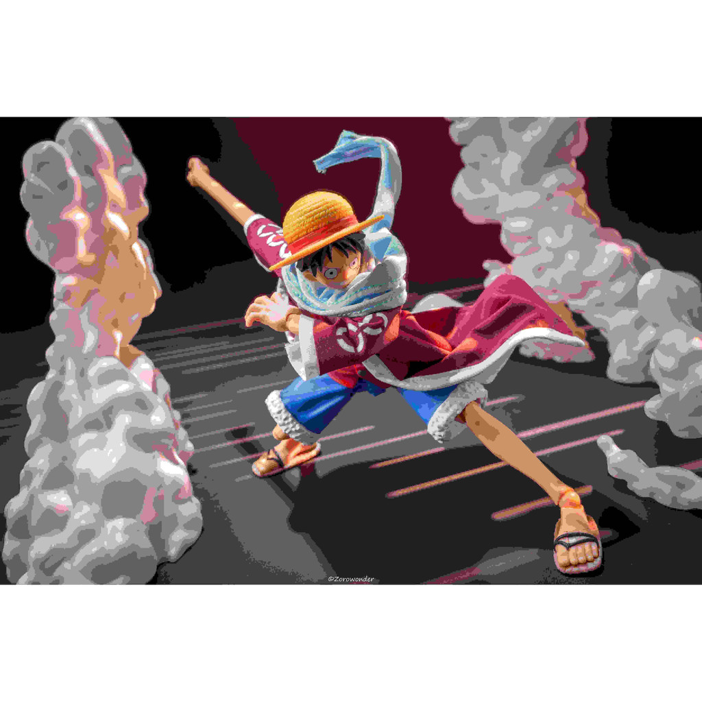 [คุณภาพสูง] พร้อมสต็อก One Piece Luffy East China Sea Luffy Alabsta เสื้อผ้าเสื้อคลุมเสื้อผ้าผ้าเสื้