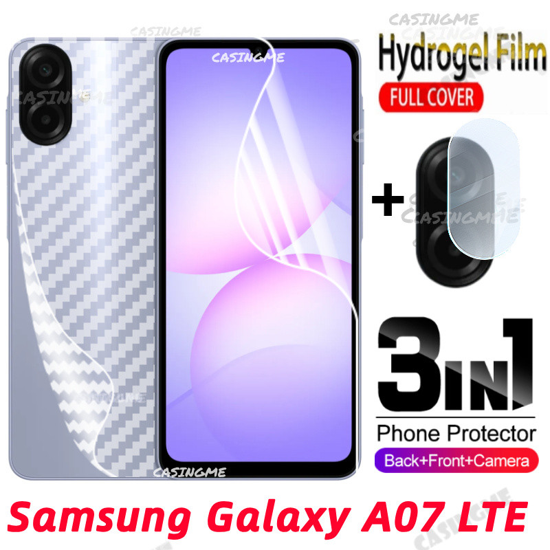 Samsung A07 2025 LTE ด้านหน้าด้านหลังฟิล์มHydrogelสําหรับSamsung Galaxy A27 A37 A57 A07 A17 LTE Sams