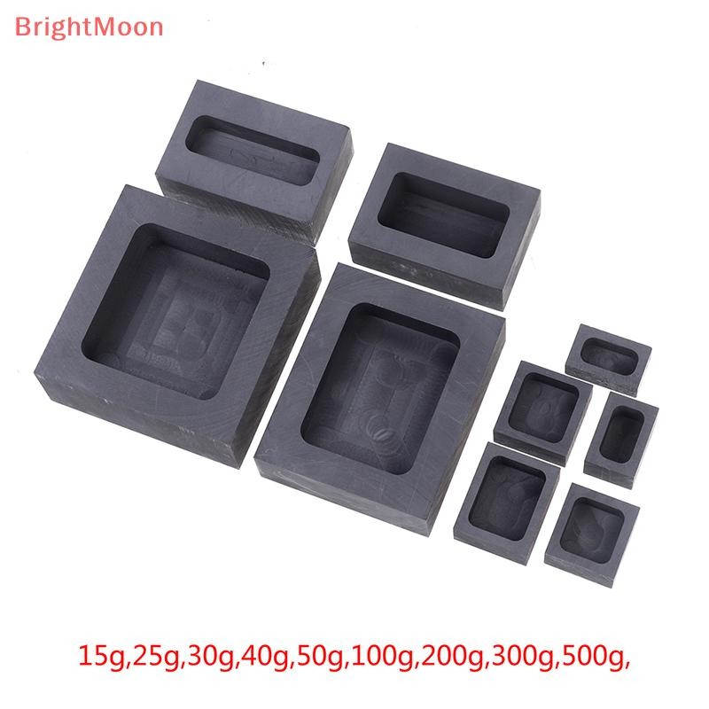 BrightMoon แท่งกราไฟต์ แม่พิมพ์หล่อโลหะสำหรับทำทองและเงิน