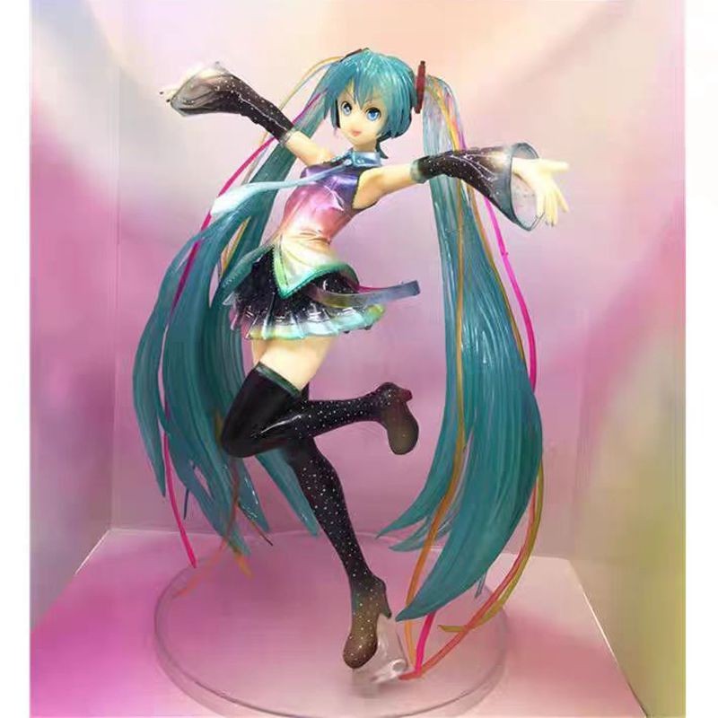 Hatsune 10th Anniversary 10th Anniversary Edition Hatsune โมเดลตกแต่งตุ๊กตาทํามือ