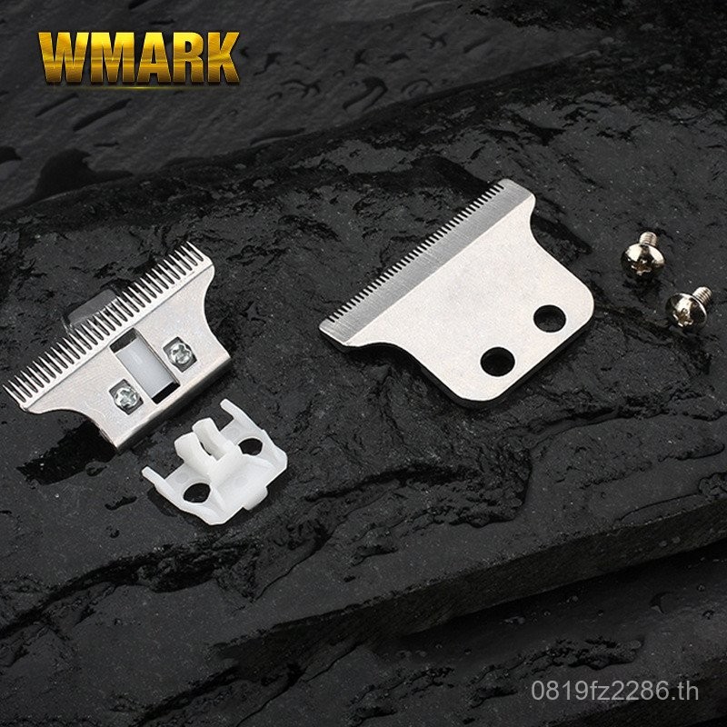 อุปกรณ์เสริม T-2 Class กรรไกรตัดผม Kemei ร้านตัดผมปัตตาเลี่ยนผม WMARK ผม Clipper ใบมีดเหมาะสําหรับผน