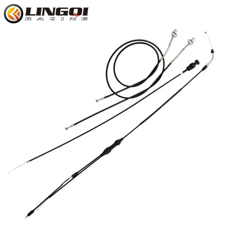 Dirt Pit Bike Accessories Tools Universal PW 50 80 สําหรับสายคันเร่งรถจักรยานยนต์ชุดสายไฟสายเบรคชิ้น