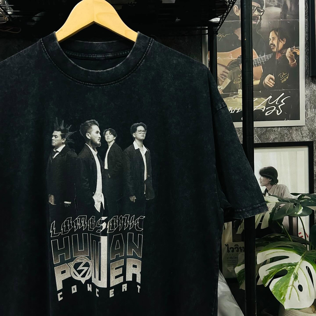 ขายร้อนใหม่เสื้อยืด LOMOSONIC Human Power Concert ** พิมพ์สองด้านเสื้อยืดผ้าฝ้ายคุณภาพสูง##1