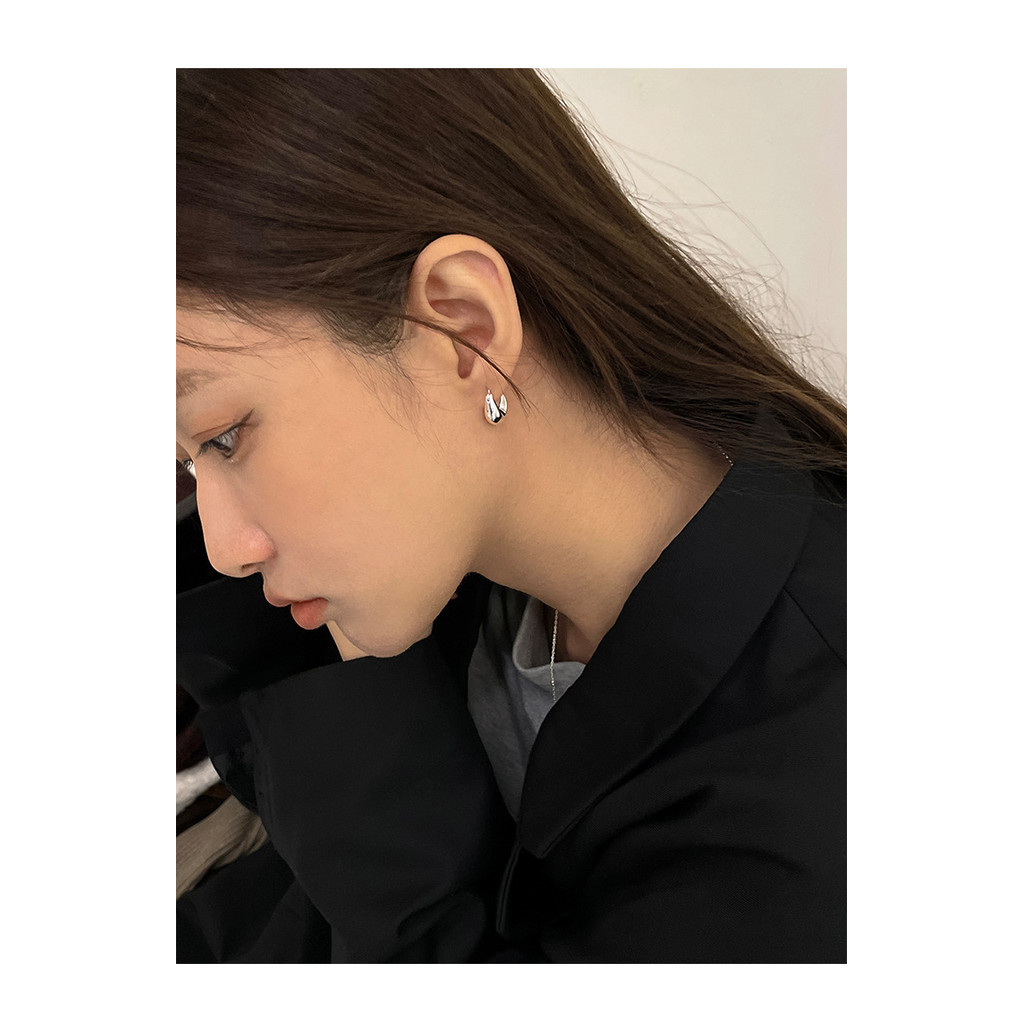 LANNA ADORN ต่างหูเกาหลีผิดปกติผู้หญิง 925 รูปที่ 6