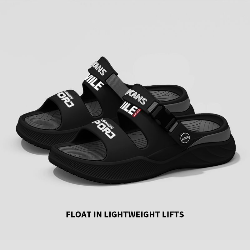 แซนดัลผู้ชาย ฤดูร้อน ทรೆಂด์ใหม่ รองเท้าชายหาดที่ป้องกันกลิ่น และสบาย - รูปที่ 3