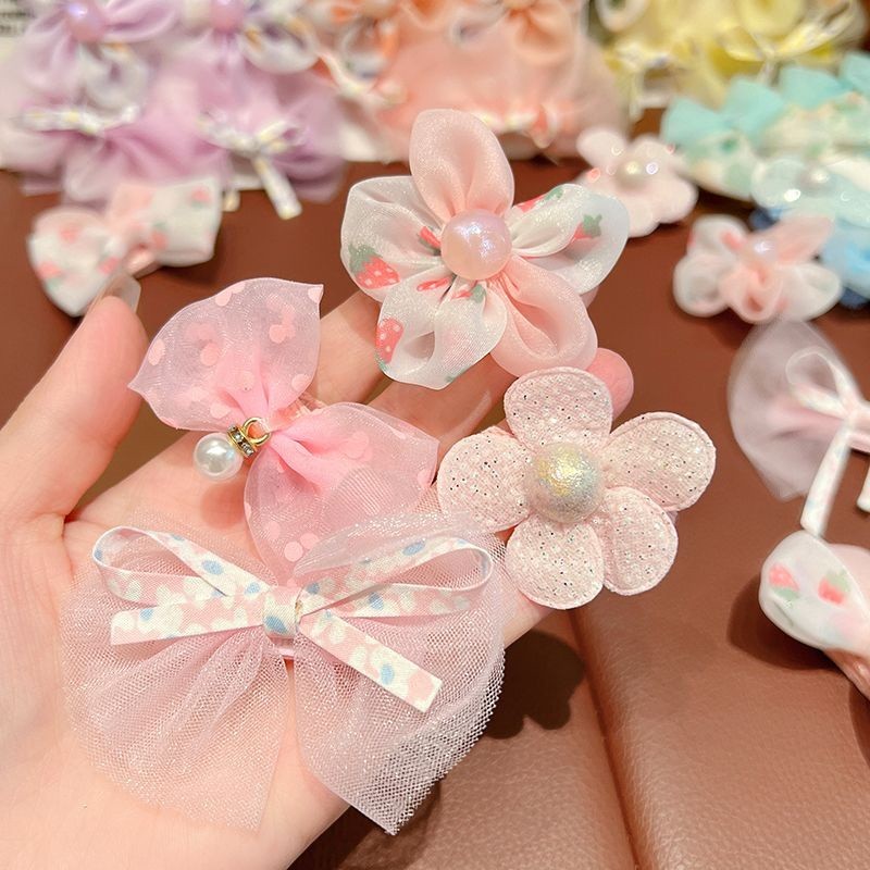 10ชิ้นชุดกิ๊บติดผมสําหรับเด็กแฟชั่นเกาหลีใหม่น่ารักโบว์กิ๊บเด็กคลิปด้านข้างคลิปหน้าม้ากิ๊บกิ๊บอุปกรณ์ผม - รูปที่ 3