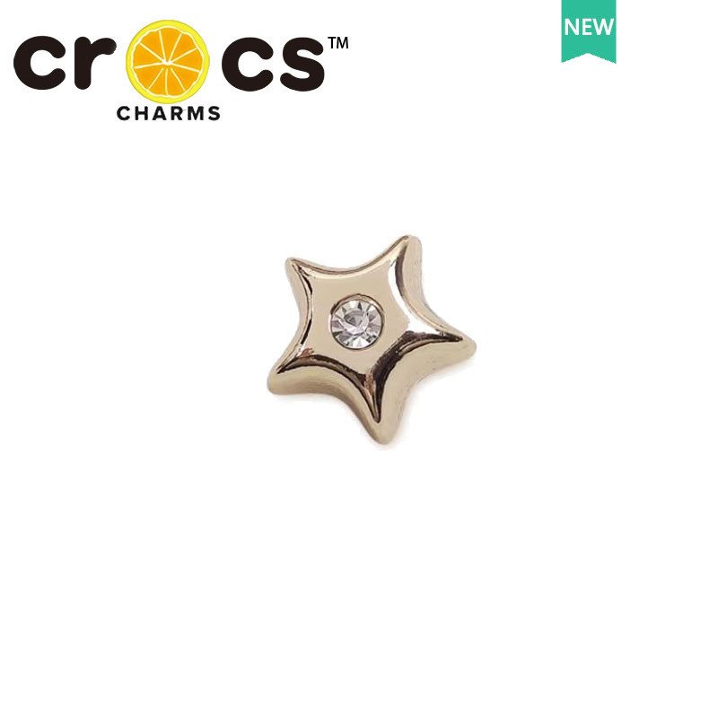JIBBITZ cross charms ตัวติดรองเท้า เชอร์รี่เห็ดหัวใจ ตัวติดรองเท้า cross