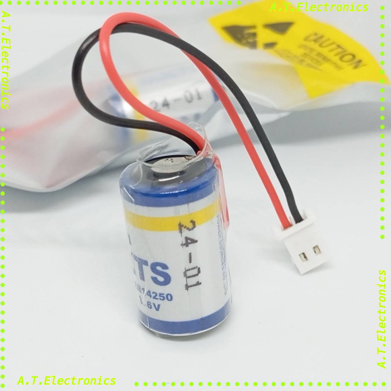พร้อมส่ง! KTS ER14250 แบตเตอรี่ KTS ER14250  แบตเตอรี่พีแอลซี plc