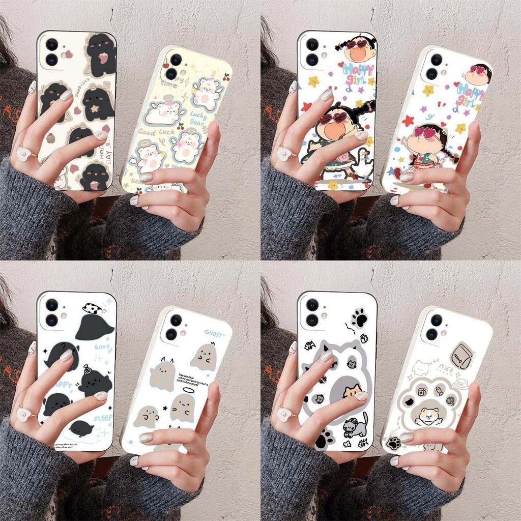 ไดโนเสาร์ ghost Catclaw สาวการ์ตูนกันกระแทกเคสโทรศัพท์ Huawei P20 P30 P40 PRO P30 LITE Nova 3i 3 4 5