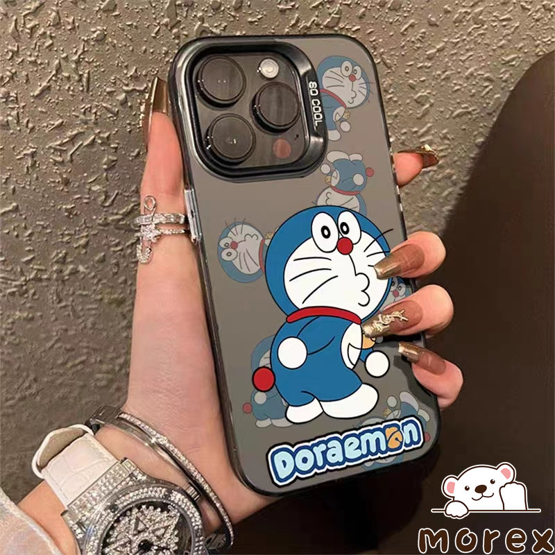 กล่องแมวโดราเอมอนน่ารักสำหรับ Samsung A05 A14 A12 A15 A13 A05s A11 A54 A02s A55 A04s A03s A03 A34 A24 A53 A23 A30s A32