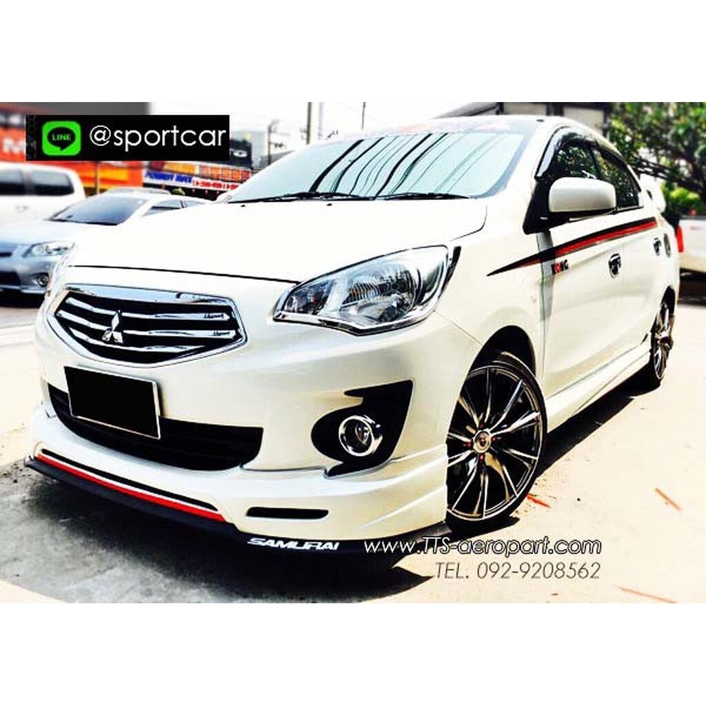 ชุดแต่ง Attrage 2017 2018 2019 ทรง Dreamer - Attrage แต่งสวย Attrage แต่งซิ่ง ชุดแต่งรอบคัน Mitsubis