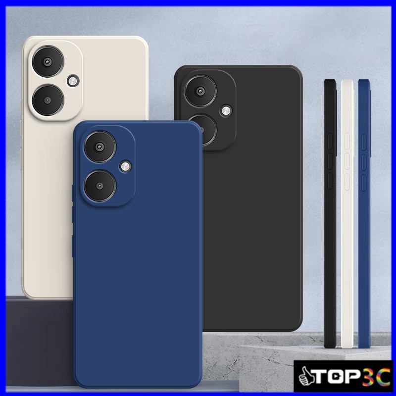 เคส redmi 13C 5G/13 4G/12C/12/10C/10A/9C/9/9A/9T/เคส redmi 10 สีทึบซิลิโคนเหลวAnti Dropเคสโทรศัพท์YT