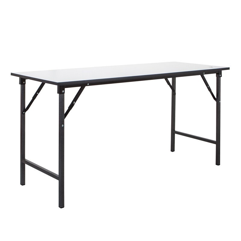 โต๊ะ Inmyhomeโต๊ะพับอเนกประสงค์ หน้าโฟเมก้าสีขาว กว้าง 45 cm.