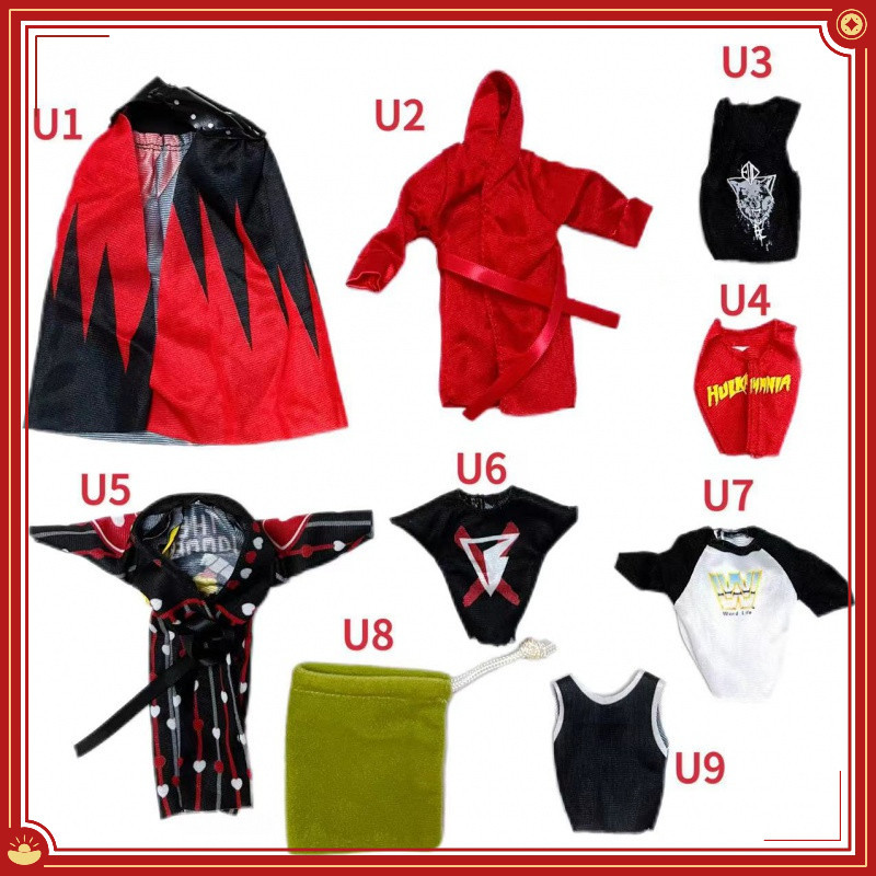 Wwe รูปเสื้อผ้าอุปกรณ์เสริม 6-7 นิ้ว Joint Action Figure เครื่องแต่งกาย Coat