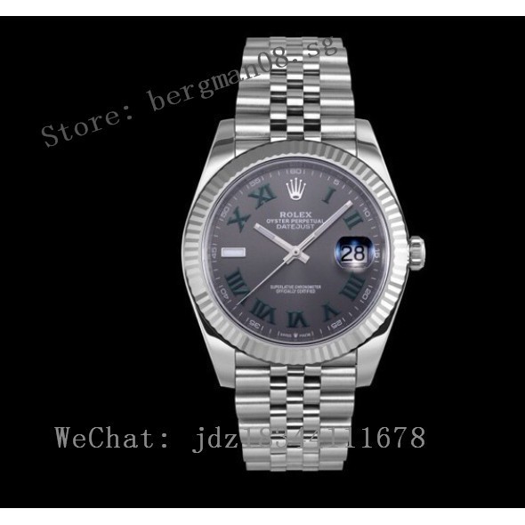 Rolex Datejust 36mm/41mm นาฬิกาผู้ชายกลไกอัตโนมัติ