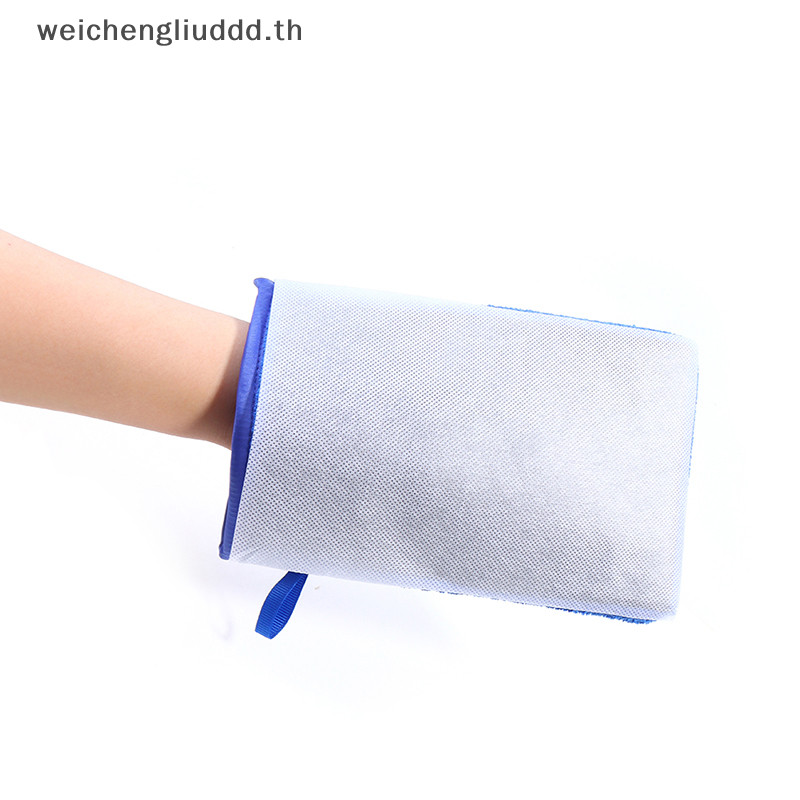 Th ล้างรถ Magic Clay Bar Mitt ผ้าดินรถยนต์ Auto Care ทําความสะอาดผ้าเช็ดตัว Pad BGH