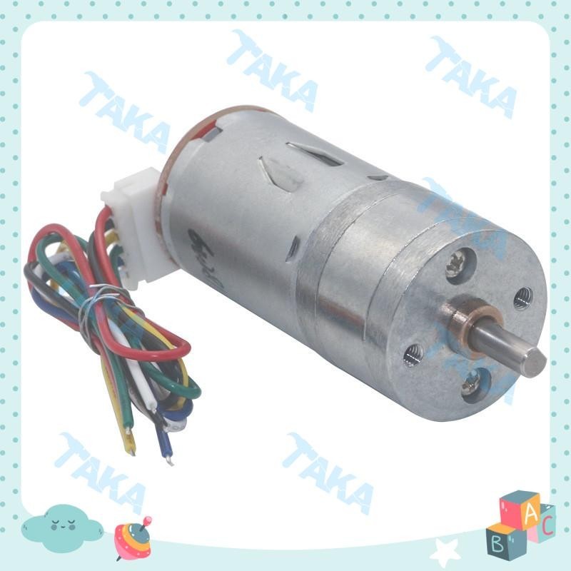 มอเตอร์เซอร์โว DC GA25-370 12V 35RPM - TaKa DiY