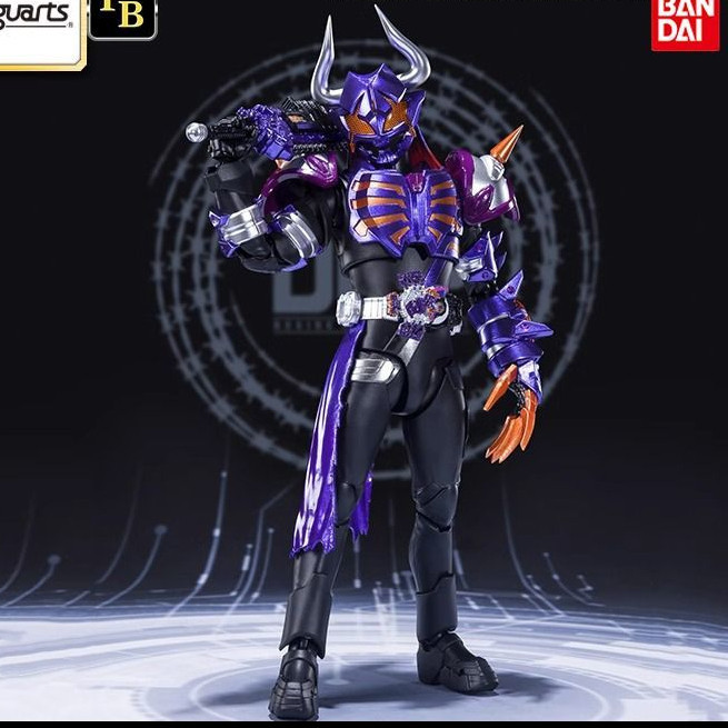 Bandai Soul Limited SHF Kamen Rider GEATS BUFFA Bull Bison Zombie Form Form