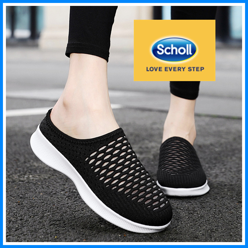 Scholl women shoes Womens scholl รองเท้าหนังลําลอง scholl ladies shoes Boat Shoes รองเท้าโลฟเฟอร์