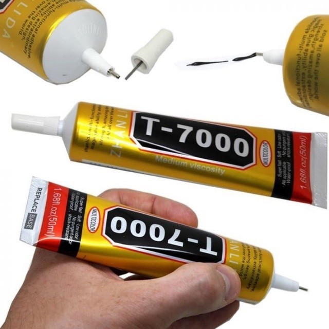 Glue-t7000/E8000 (50ml) (สีดํา/กาวใส) กาวกาวอเนกประสงค์สําหรับหน้าจอสัมผัส