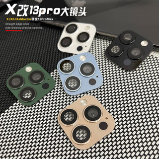 กล้องลายพรางสําหรับ IPhone X XS MAX เปลี่ยน 13 Pro Triple กา…