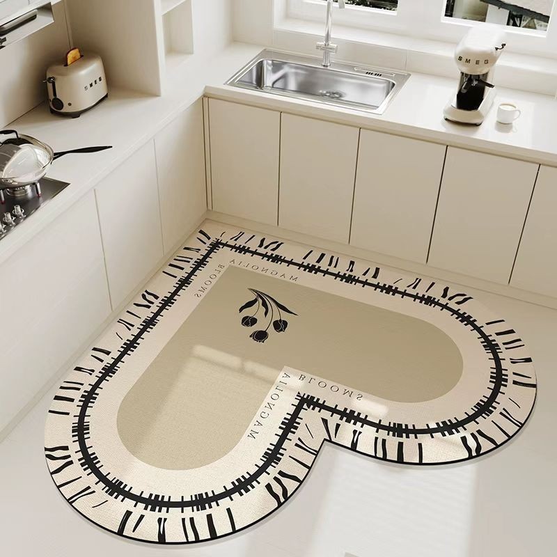 Simple Water Anti Slip พรมปูพื้นห้องครัวสกปรกและทนต่อการสึกหรอพรมปูพื้นร้านอาหาร