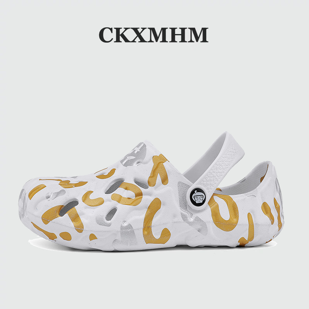 CKXMHM 40-49 รองเท้าแตะผู้ชาย ดีไซน์เรียบง่าย บางเบาแต่ทนทาน ผลิตจากวัสดุ EVA รองเท้าแตะไซส์ใหญ่