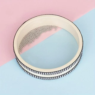 Hubert Wave Drum, สองด้านเสียงของ Sea Ocean Drum, Ocean Wave Bead Folk Songs Transparent Orff Instrument Hand Drum Percussion Play